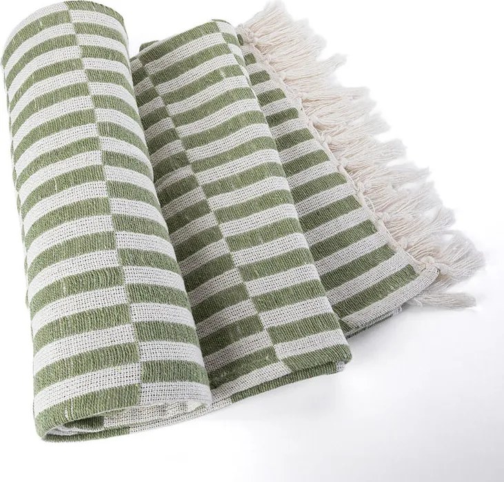 Pléd so strapcami SWEETLOVE 125 x 150 cm