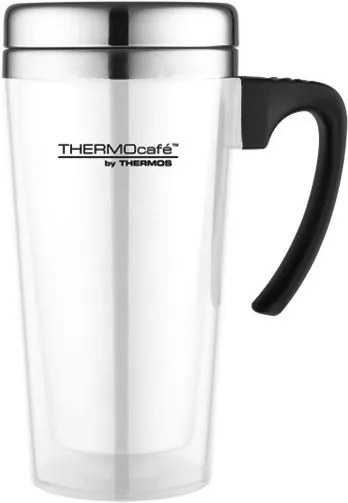 THERMOS Cestovný termohrnček 420ml, biely