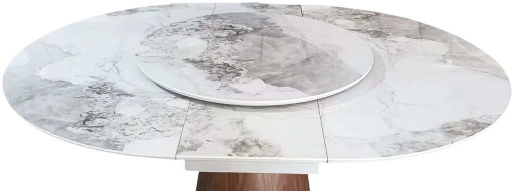 JEDÁLENSKÝ ROZKLADACÍ STÔL BERNABE MRAMOR 120 / 155 cm