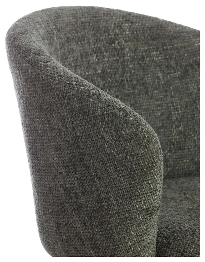 Khaki kovové jedálenské kreslá v súprave 2 ks Radaja – Light & Living