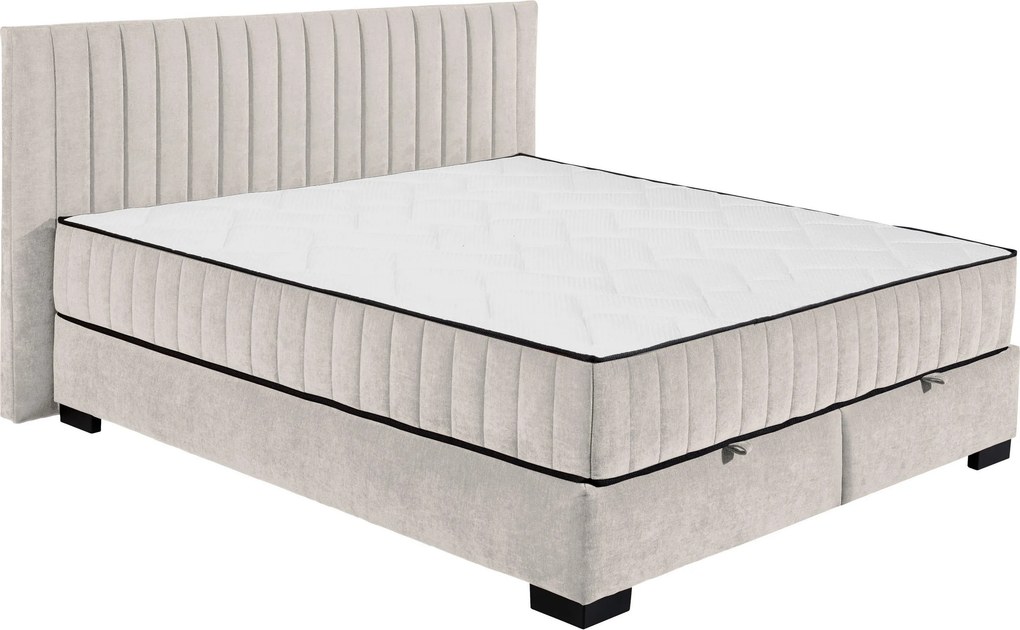 XXXLutz AMERICKÁ POSTEĽ, 180/200 cm, béžová MID.YOU - Online Only spálne - 002220053915