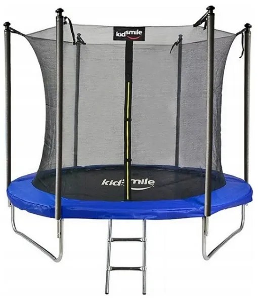 Bestent Trampolína 244cm + vnútorná ochranná sieť + schodíky Blue