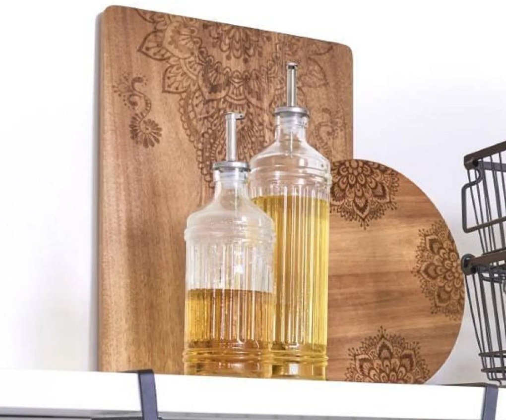 Zeller Present Fľaša na olej, ocot, s nálevkou - 500 ml, VROUBEK