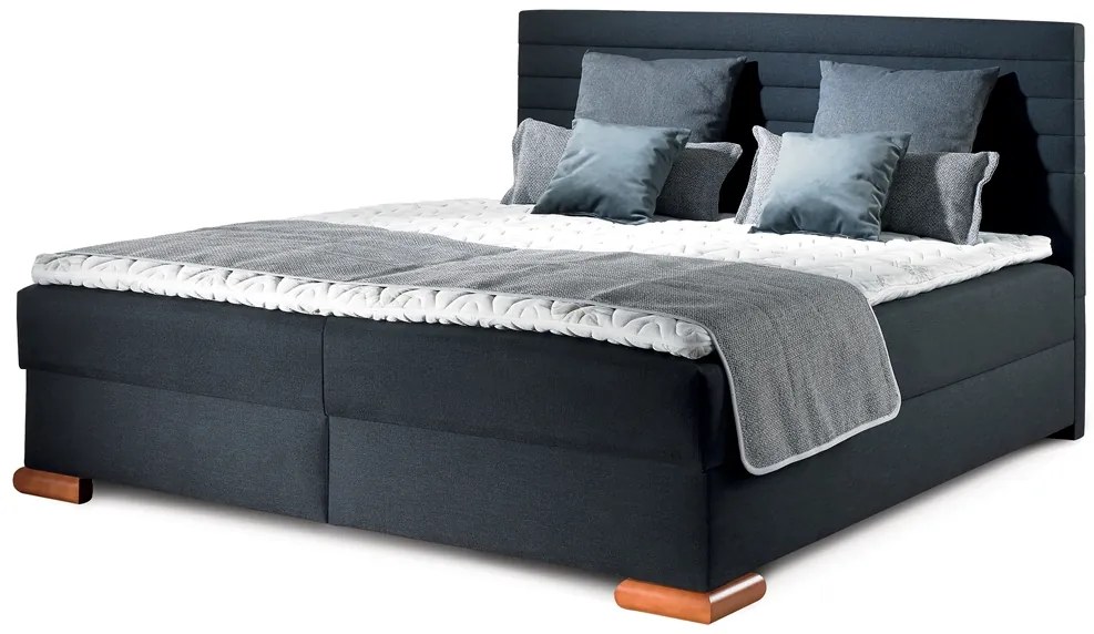 Boxspringová manželská posteľ Coralo Rozmer: 180x200cm