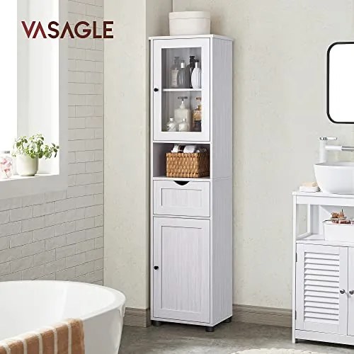 VASAGLE Kúpeľňová skrinka SONGMICS BBK163T44