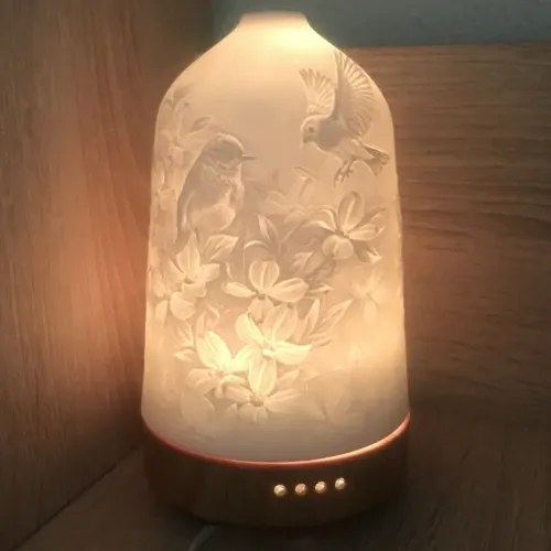 LED aroma difuzér ceramic lampa EDEN+