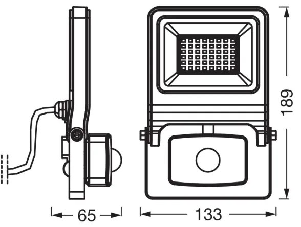 Osram - LED reflektor s pohybovým senzorom ENDURA LED/30W/230V 3000K IP44