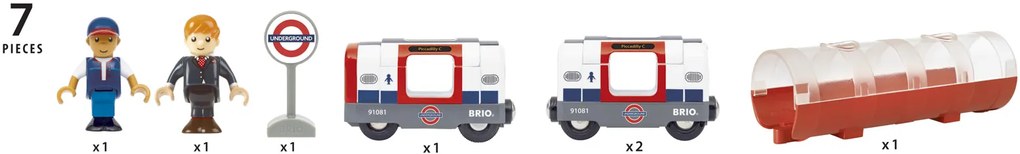 Brio - Londýnske metro na batérie