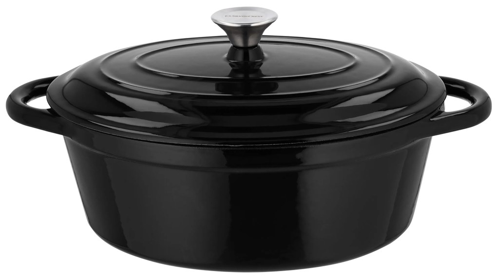 Silvercrest®  Liatinový pekáč, 4,8 l (čierna)  (100393103)