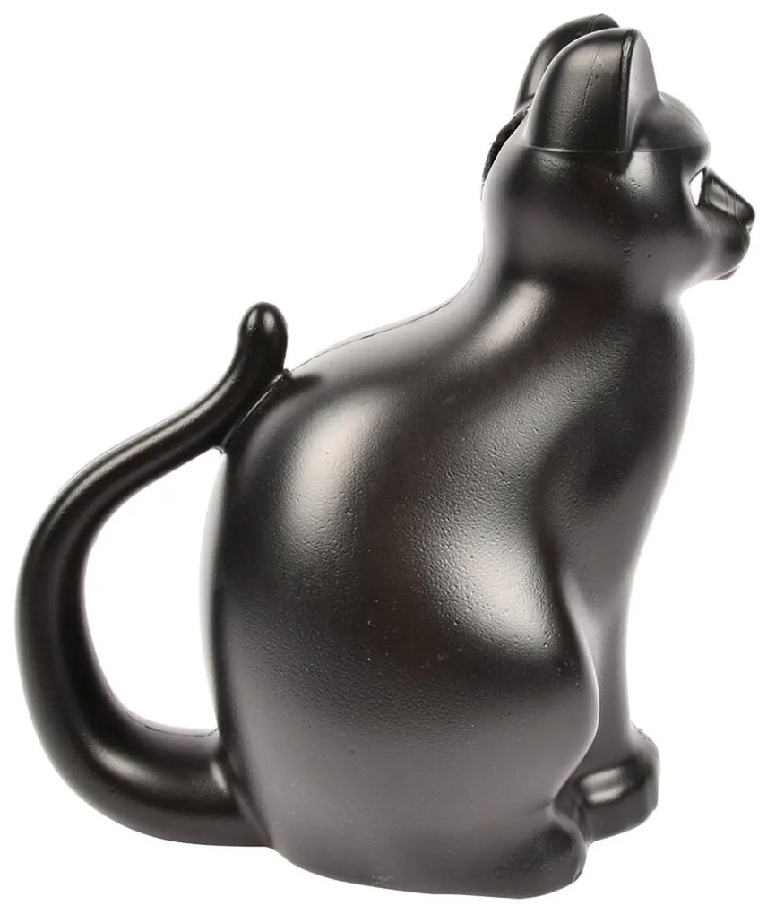 Esschert Design Detská kanva na polievanie Black Cat, 3,2 l, čierna