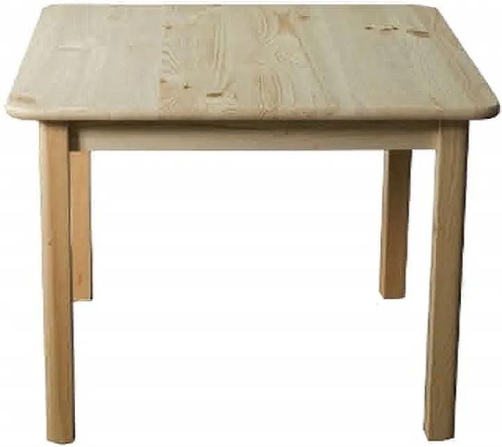 AMI nábytok Stůl obdélníkový borovice č1 90x55 cm