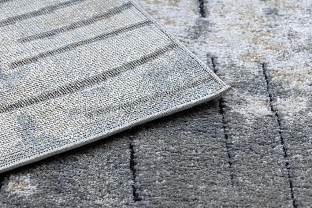 Moderný koberec COZY 8876 Rio, sivý