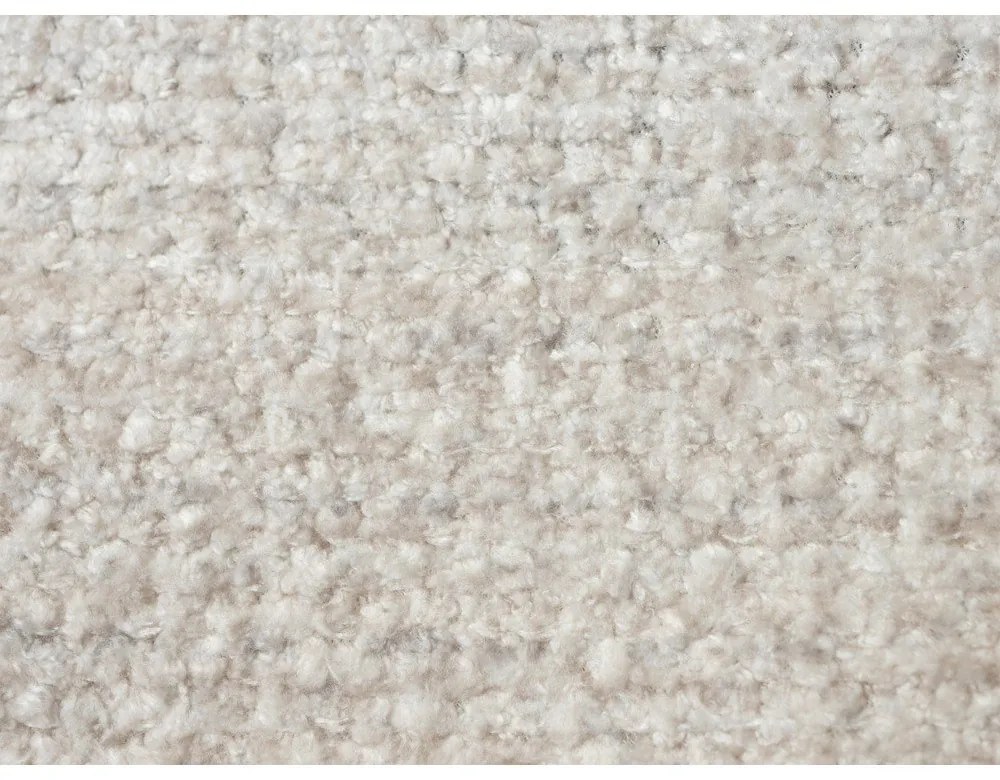 Béžová čalúnená dvojlôžková posteľ s roštom 180x200 cm Makana – Makamii