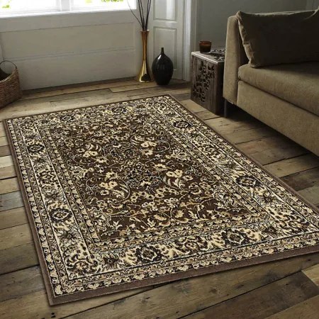 Koberce Breno Kusový koberec PRACTICA 59/DMD, hnedá, viacfarebná,80 x 150 cm