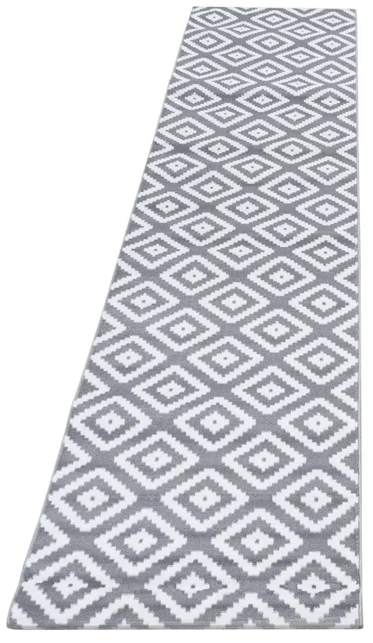 Svetlosivý behúň 80x300 cm Plus – Ayyildiz Carpets