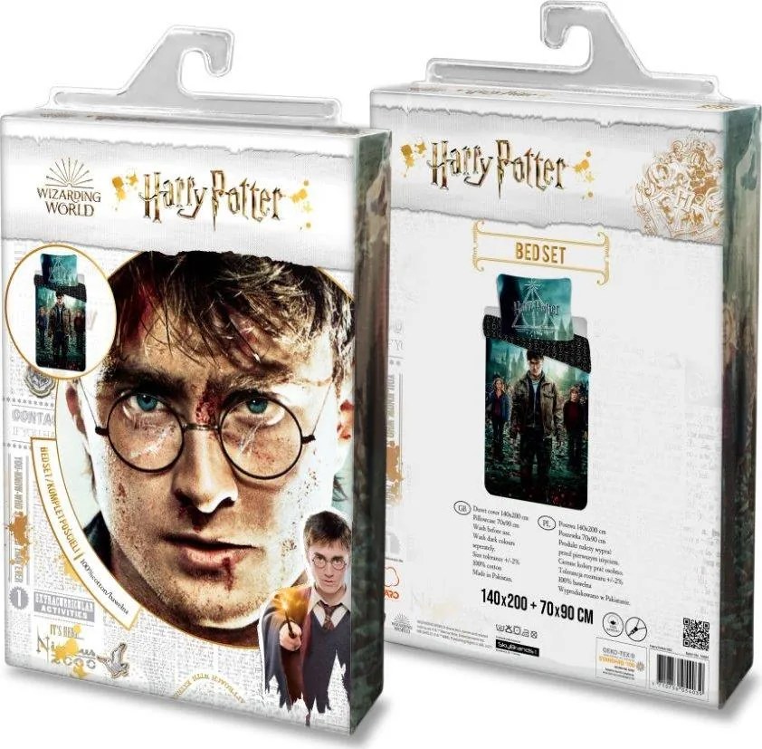 Detské bavlnené obliečky HARRY POTTER 003 - 140x200 cm