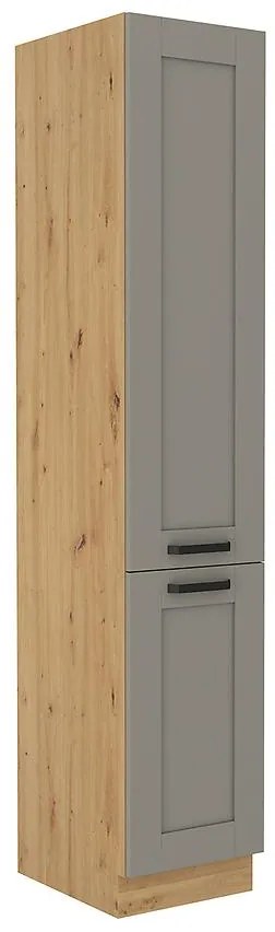 Kuchynská skrinka Luna claygrey/artisan 40DK-210 2F