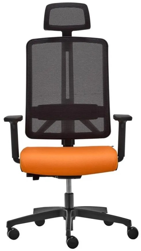 RIM -  RIM Kancelárska stolička FLEXi FX 1104 čalúnenie URBAN, JET BIOACTIVE, TONAL
