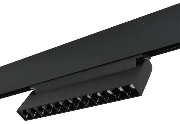 LED Svietidlo do lištového systému MAGNETIC TRACK LED/12W/48V