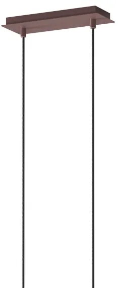 ONLI - Luster na lanku FRIDA 8xG9/10W/230V medená