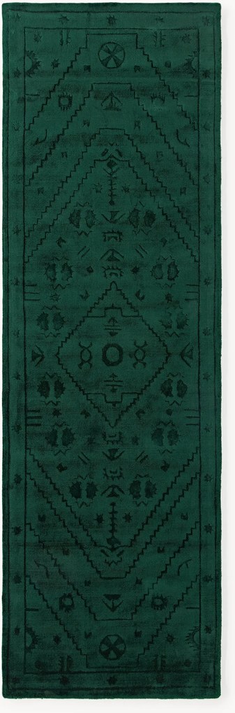 Ručne tkaný viskózový behúň Shaila