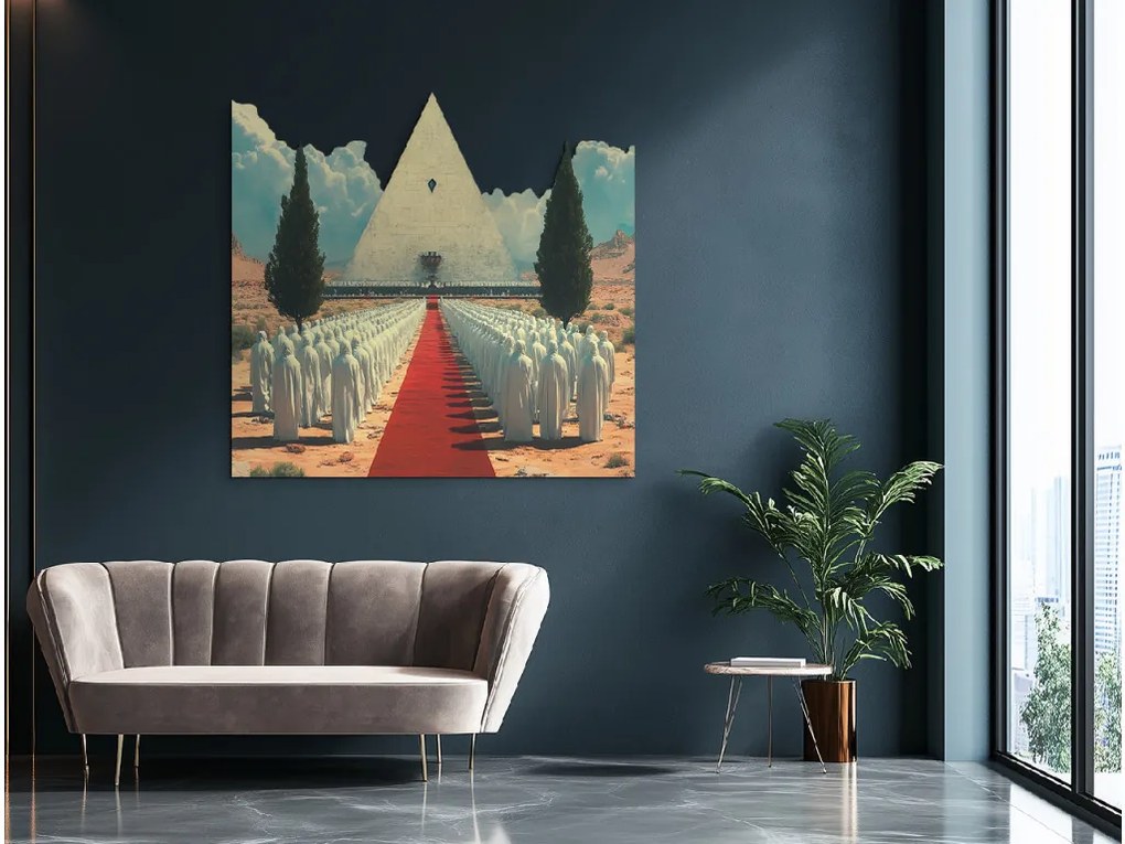 drevko | Obraz Ticho pred pyramídou 60 x 575 cm
