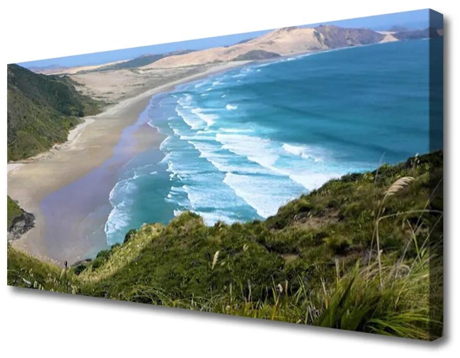 Obraz Canvas Pláž more príroda 120x60 cm