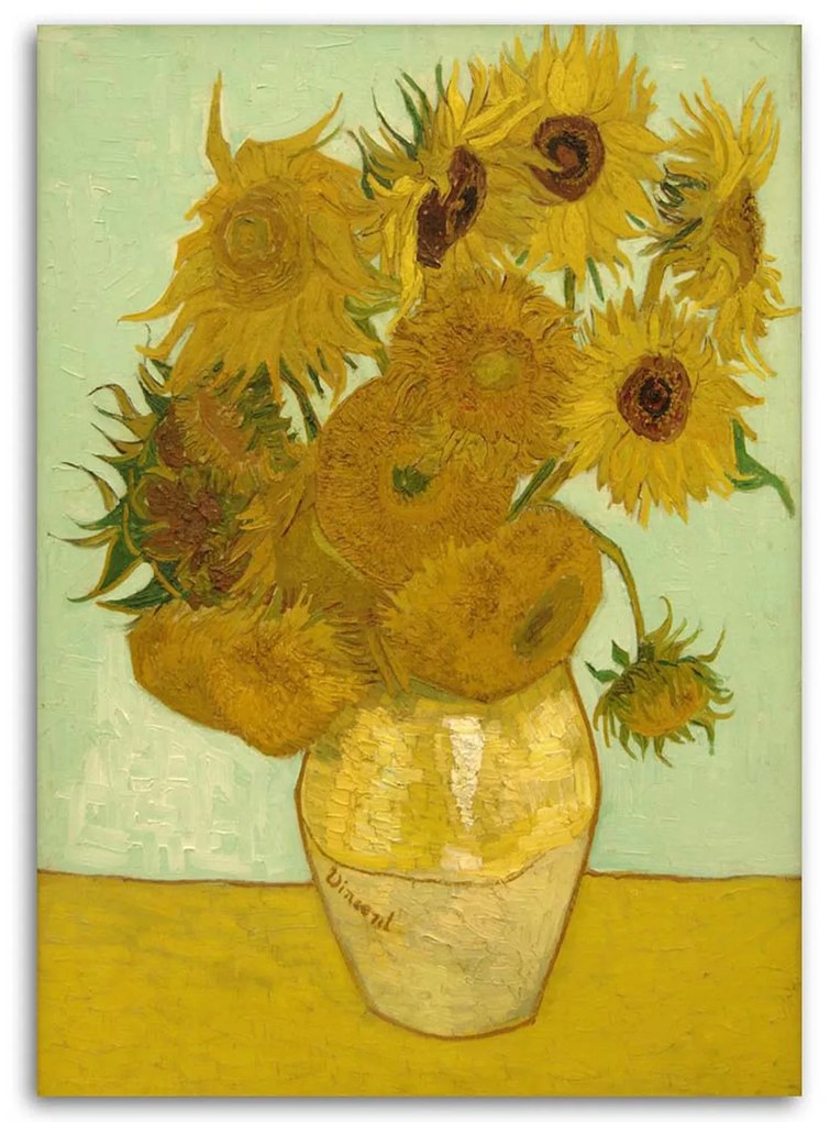 Gario Obraz na plátne Slnečnice - Vincent van Gogh reprodukcie Rozmery: 40 x 60 cm