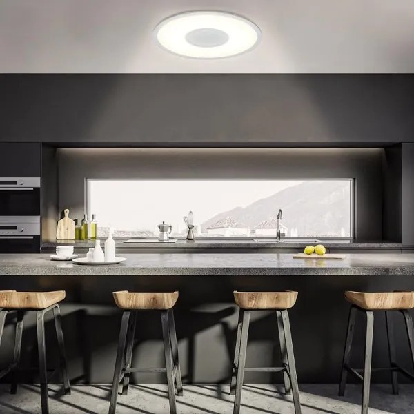 Telefunken 320104TF - LED RGBW stmievateľné stropné svietidlo LED/21W/230V 3000-6500K + diaľkové ovládanie (DO)