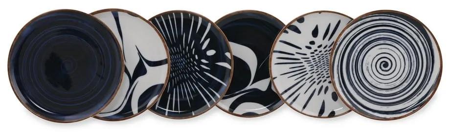 Dezertné porcelánové taniere v súprave 6 ks ø 21 cm Mirabel – Hermia
