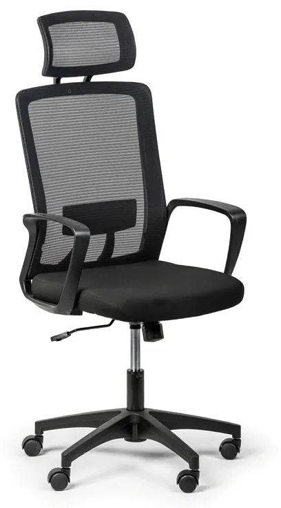 Kancelárska stolička BASE PLUS, čierna