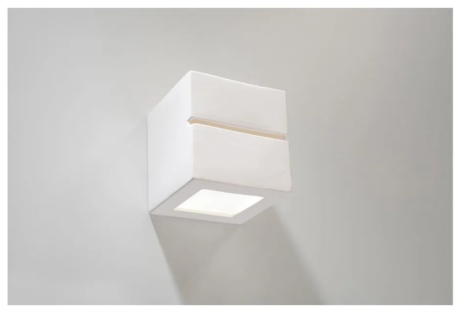 Nástenné keramické svietidlo Nice Lamps Leo Line