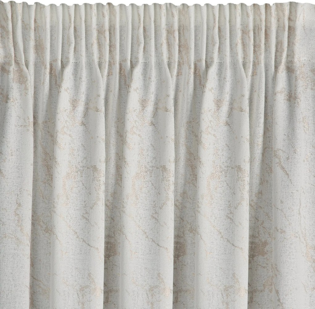 ZÁVES NA PÁSKE MARLENE 140X270 CM VZOROVANÁ