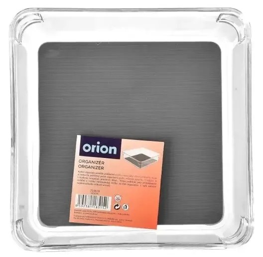 Orion UH organizér - košík Grey 16,3 x 16,3 x 4,8 cm