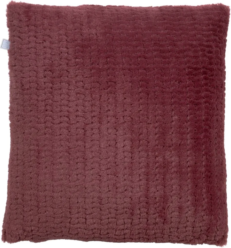 Dekoračný povlak na vankúš TIMY 45x45 cm, vínový