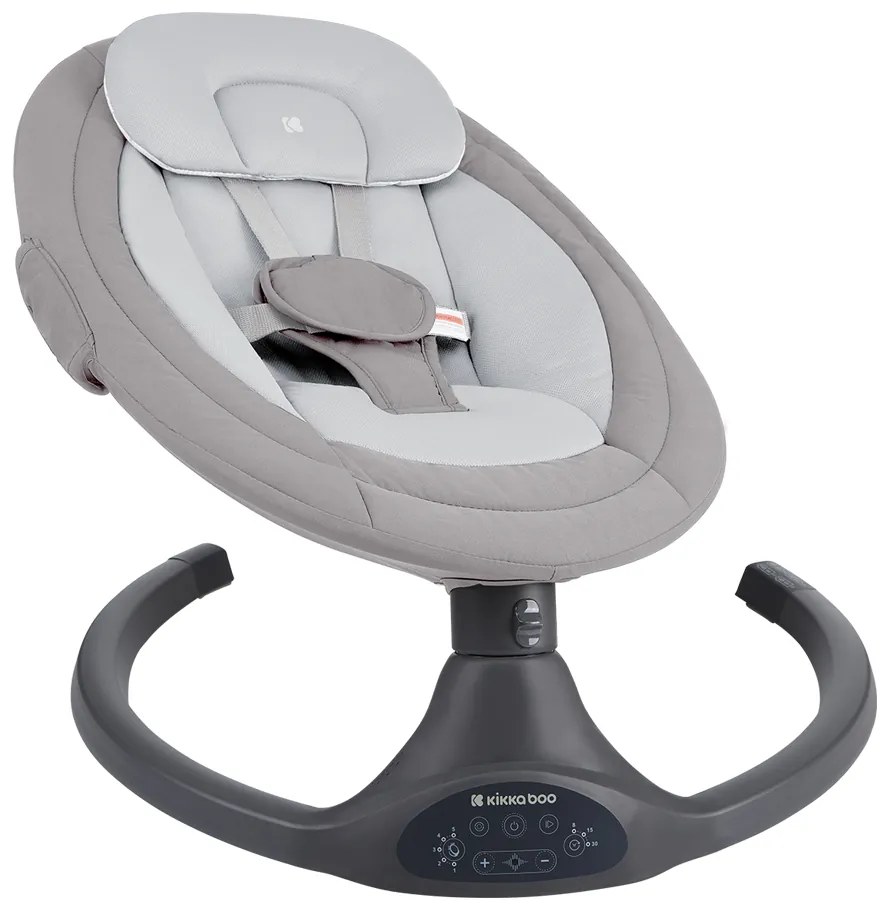 Hojdacie lehátko elektrické Codie Light Grey