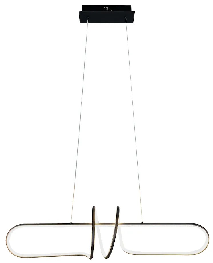 Závesné LED svietidlo Vertigo, 1x LED 54w, 4000k, b