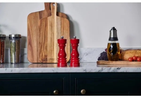 Cole&Mason - Mlynček na korenie LONDON 18 cm buk/červená