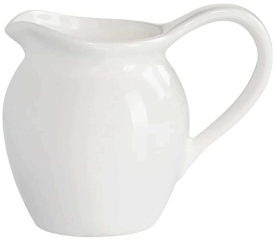 Biela porcelánová nádobka na mlieko Maxwell &amp; Williams Basic, 110 ml