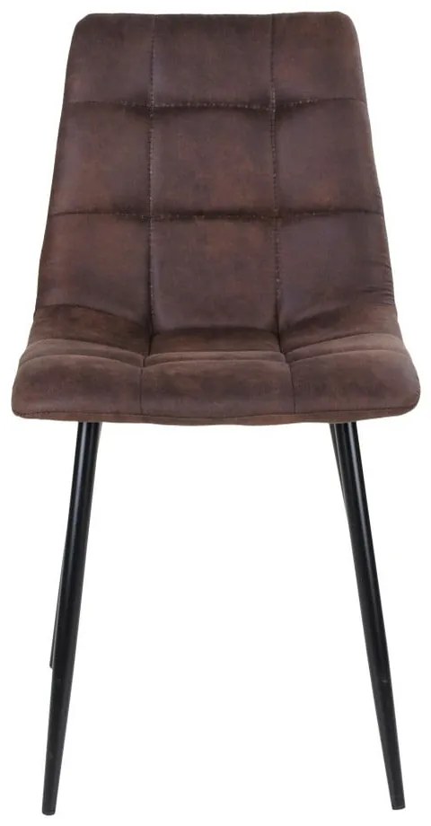 Súprava 2 tmavohnedých jedálenských stoličiek House Nordic Middelfart