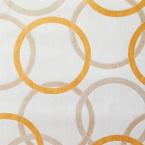 Vliesové tapety, kruhy oranžové, Summer Special 53410, Marburg, rozmer 10,05 m x 0,53 m