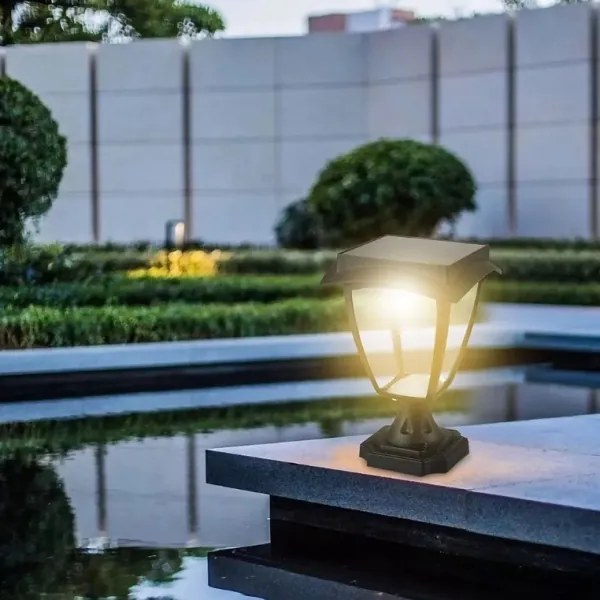 LED Solárna lampa LED/2W/3,7V 3000/6000K IP65 2200 mAh