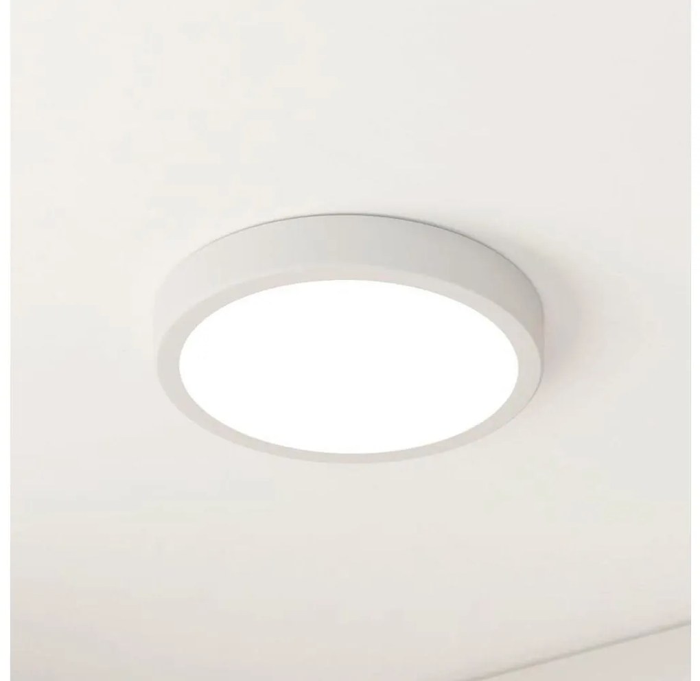 Eglo 900654 - LED kúpeľňové stropné svietidlo FUEVA LED/17W/230V biela IP44 900654