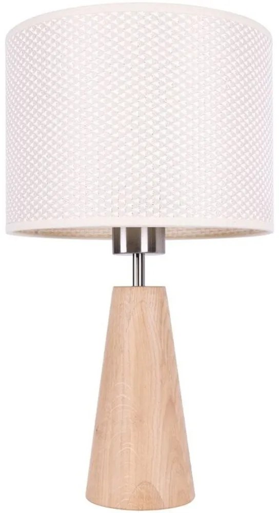 Spot-Light 7017403211528 - Stolová lampa MERCEDES 1xE27/40W/230V dub