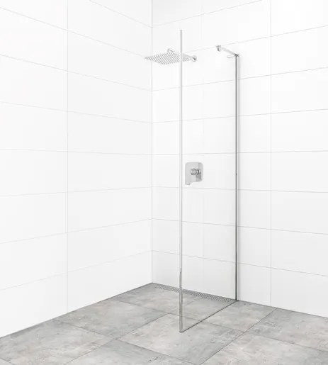 Bočné zástena k sprchovacím dverám 100 cm SAT TGD NEW SATTGDNSTENA100CRT