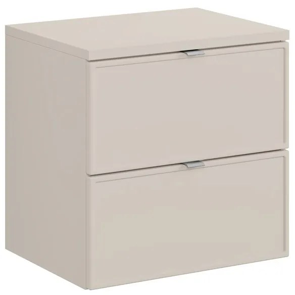 Závesná skrinka Bella Kašmír s doskou 60 cm kašmírová