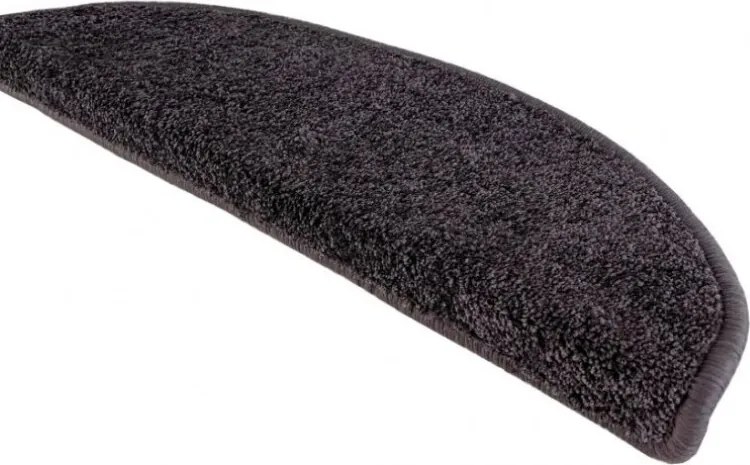 Nášľapy na schody Capri šedý polkruh, samolepiaci - 24x65 polkruh (rozmer vrátane ohybu) Vopi