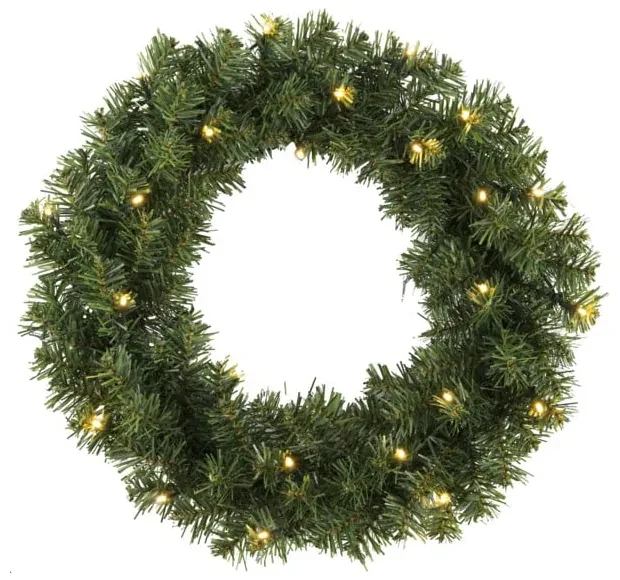 LED svietiaci veniec Star Trading Alaska, ⌀ 50 cm