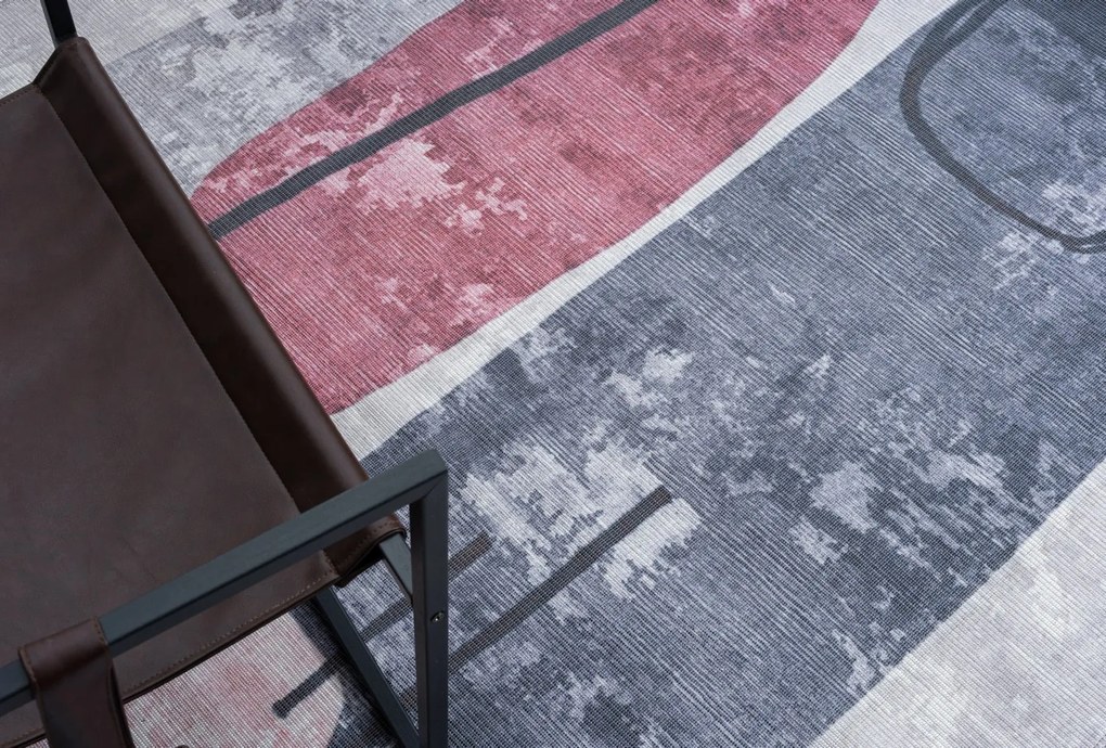 Kusový koberec Jordan CA30015 grau – na von aj na doma, 160x230, viacfarebná, chodba / predsieň, My Flair