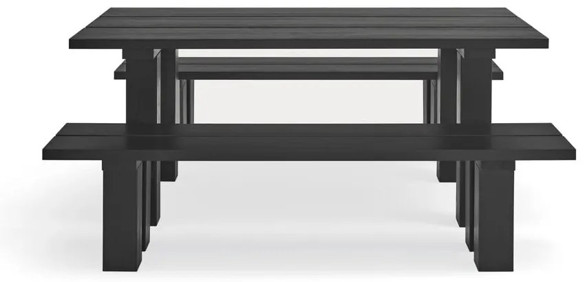 Jedálenský stôl s doskou z borovicového dreva 100x180 cm Banda – Teulat